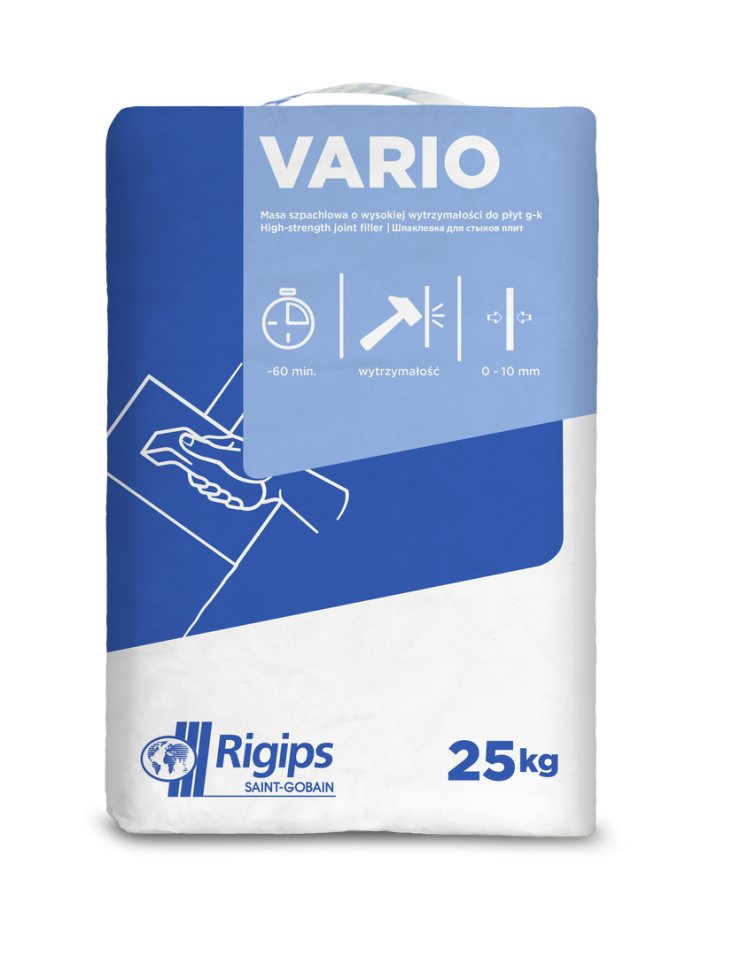 Masa szpachlowa RIGIPS VARIO 25kg 