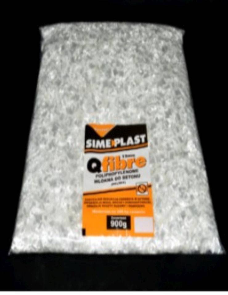 IMEPLAST QFIBRE 900G Polipropylenowe włókna do betonu