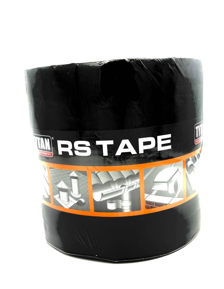 RS TAPE Taśma dekarska uszczelniająca Czarny 15cmx10mb