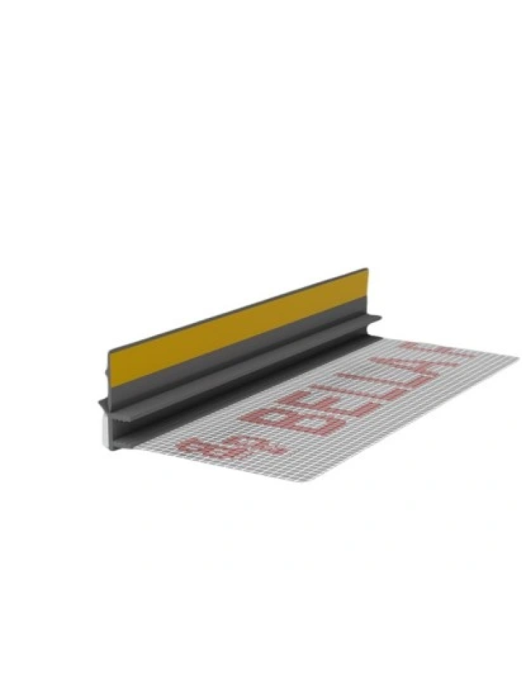 BP13 MIDI 9/3 Listwy przyokienne dylatacyjne z siatką i z uszczelką 2500mm RAL 7016