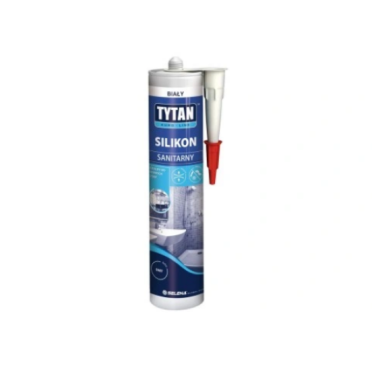 Silikon sanitarny Biały TYTAN EURO-LINE 280ml