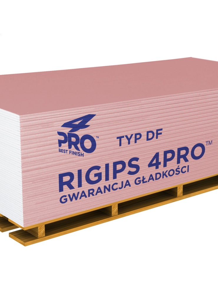 RIGIPS 4PRO Fire+ typ DF 1200x12,5
