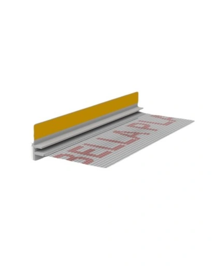 BP13 MIDI 9/3 Listwy przyokienne dylatacyjne z siatką i z uszczelką 2500mm RAL 7047