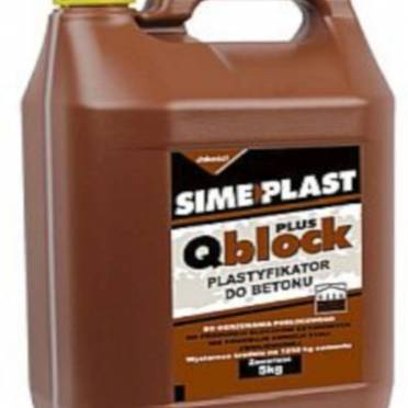 Qblock PLUS - plastyfikator do betonu