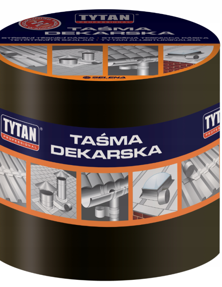 RS TAPE Taśma dekarska uszczelniająca Antracyt 15cmx10mb