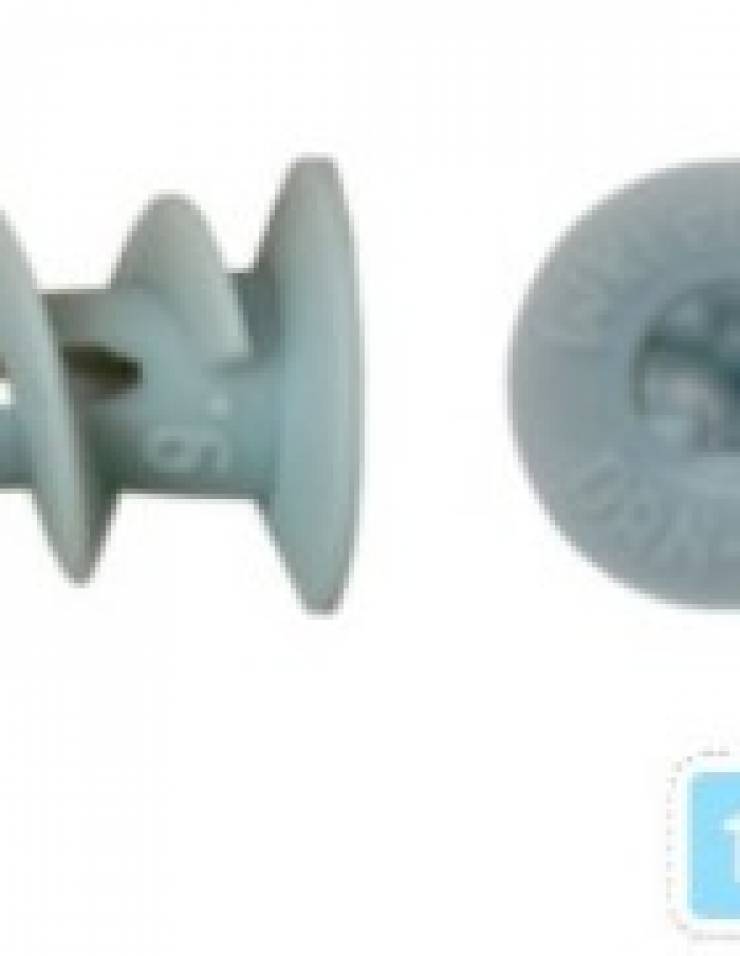 Kołek tworzywowy typu "driva" do mocowania w płytach gipsowo-kartonowych -