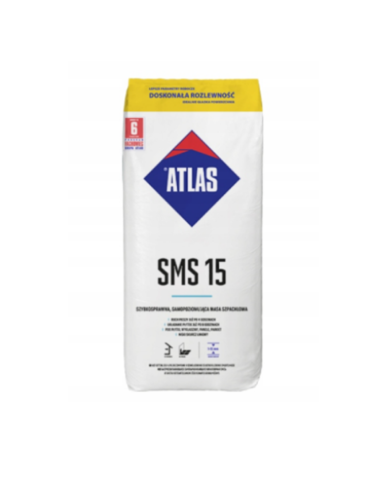  ATLAS SMS 15 samopoziomująca masa  (1-15 mm)