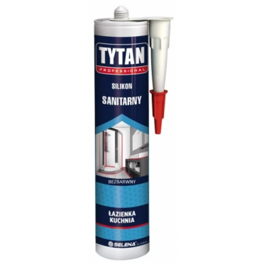 Silikon Sanitarny Tytan Professional bezbarwny 280 ml