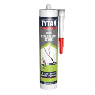 TYTAN Akryl szpachlowy szybki 280 ml BIAŁY