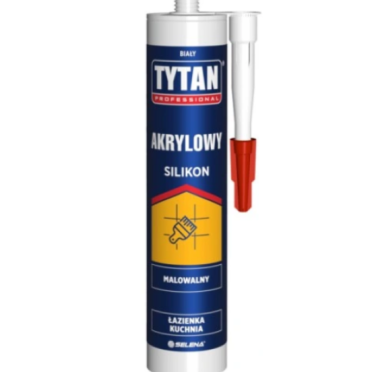 Silikon akrylowy Tytan Professional biały 280 ml
