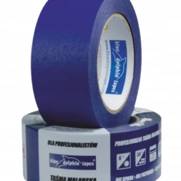 Taśma malarska Blue Dolphin żółta 48mm/50m