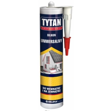 Silikon uniwersalny Tytan Professional biały 280 ml