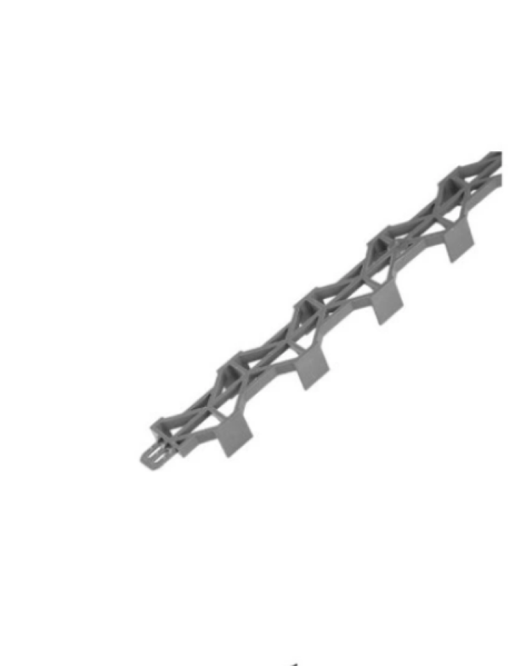 Listwa stropowa dystansowa DRUPAK – otulina 15 mm