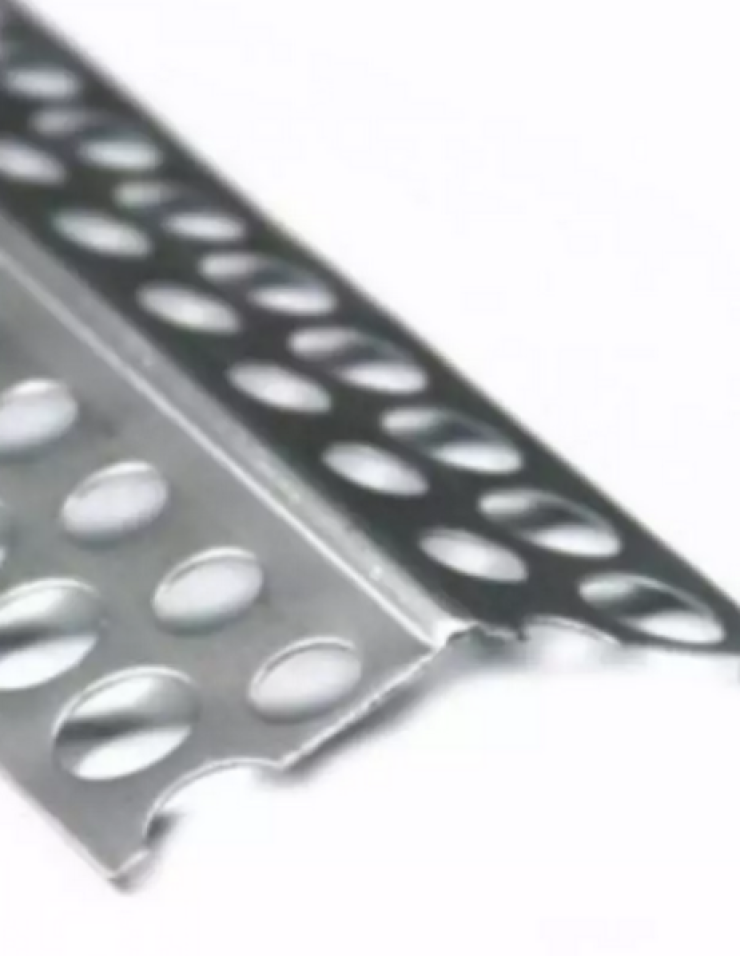 Narożnik alum. perforowany do kątów rozwartych 135  