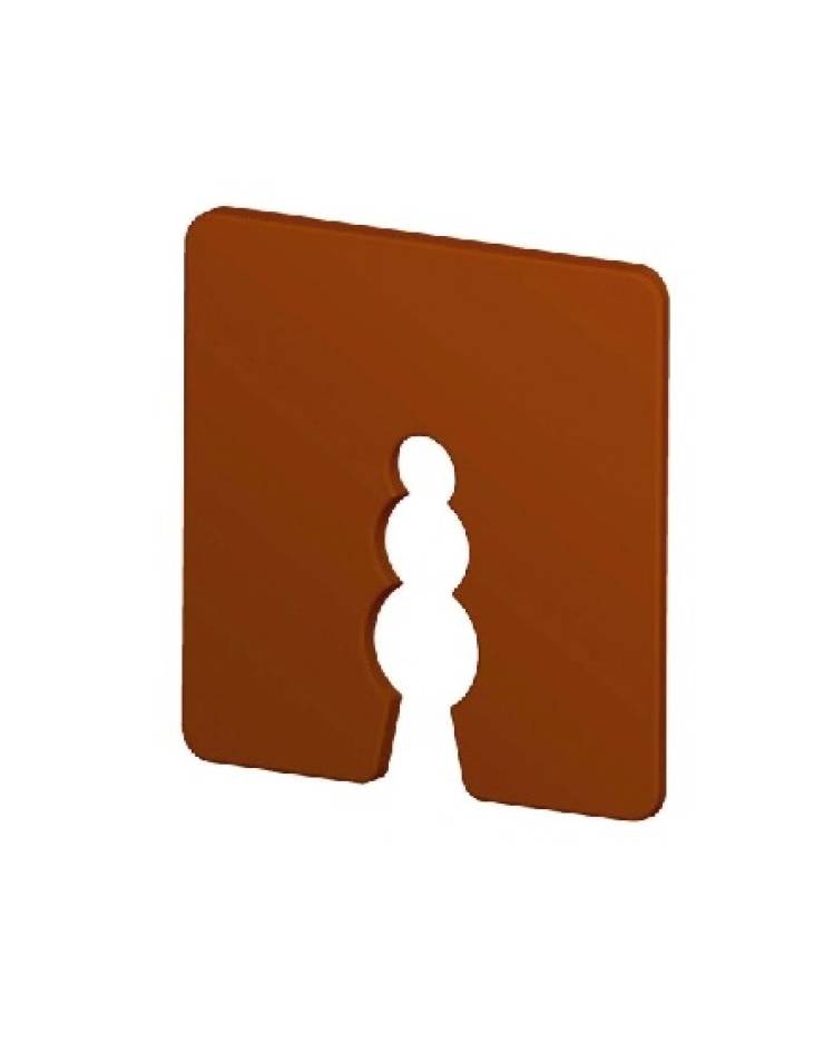 DW-50x50-Brązowy 2mm